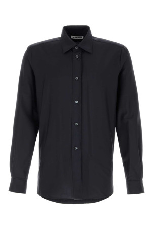 Midnight blue wool blend shirt JIL SANDER (J22DL0401J41444)