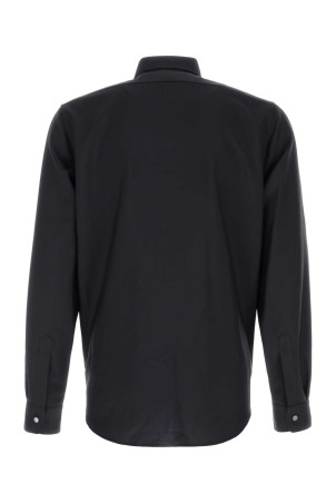 Midnight blue wool blend shirt JIL SANDER (J22DL0401J41444)