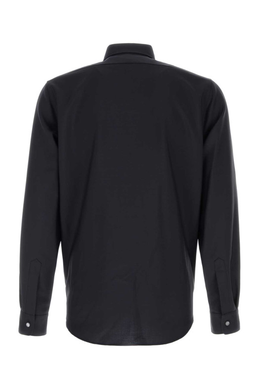 Midnight blue wool blend shirt JIL SANDER (J22DL0401J41444)