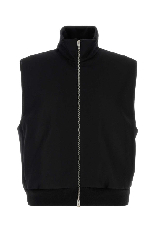 Black wool vest JIL SANDER (J22FB0155J40045)
