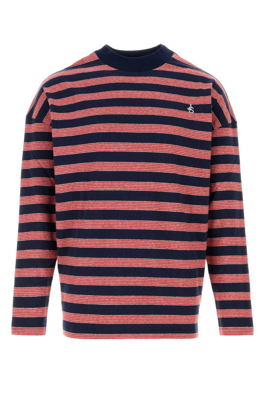 Embroidered cotton t-shirt JIL SANDER (J22GC0262J20389)