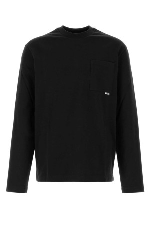 Black cotton t-shirt JIL SANDER (J22GC0269J20256)