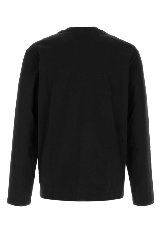 Black cotton t-shirt JIL SANDER (J22GC0269J20256)