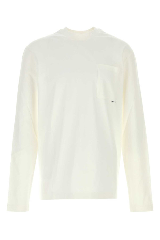 White cotton t-shirt White JIL SANDER (J22GC0269J20256)