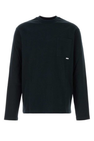 Midnight blue cotton t-shirt JIL SANDER (J22GC0269J20256)