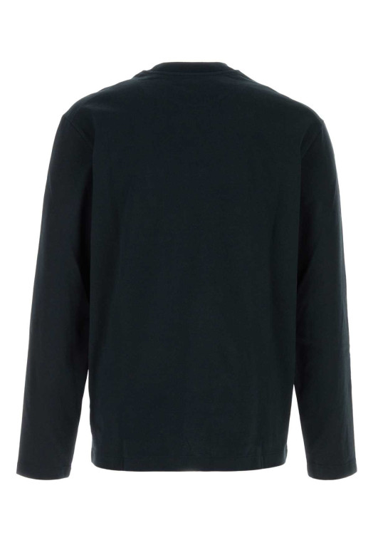 Midnight blue cotton t-shirt JIL SANDER (J22GC0269J20256)