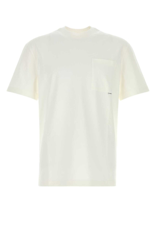 White cotton t-shirt White JIL SANDER (J22GC0270J20256)