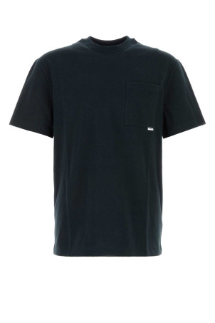 Midnight blue cotton t-shirt JIL SANDER (J22GC0270J20256)