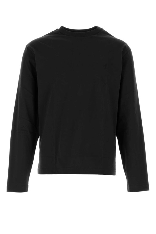 Black cotton t-shirt set JIL SANDER (J22GC0271J45048)