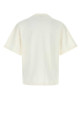 White cotton t-shirt Black JIL SANDER (J22GC0277J20347)