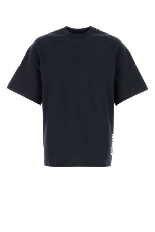 Midnight blue cotton t-shirt JIL SANDER (J22GC0277J20348)