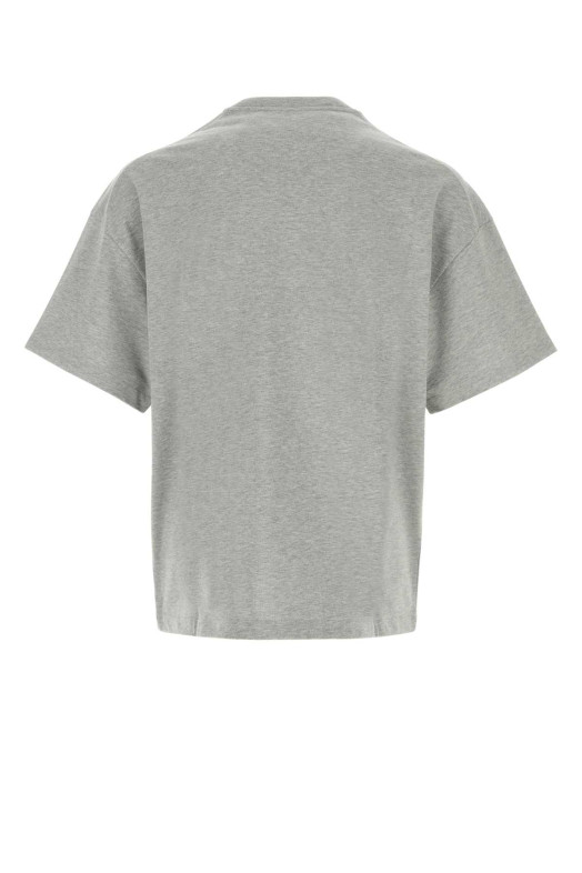 Grey cotton t-shirt Black JIL SANDER (J22GC0277J20399)