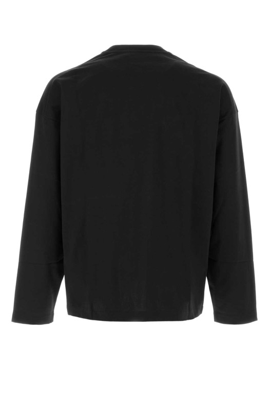 Black cotton t-shirt JIL SANDER (J22GC0278J20348)