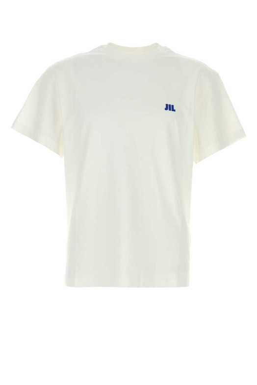 White cotton t-shirt White JIL SANDER (J22GC0283J45048)