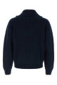 Navy blue wool polo shirt JIL SANDER (J22GP0291J14848)