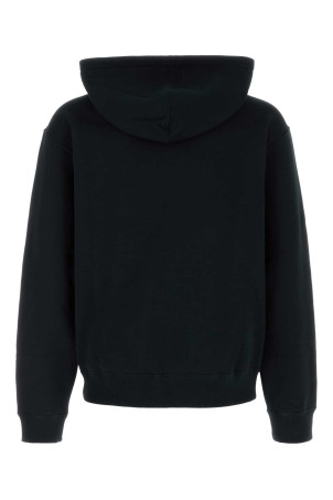 Black cotton sweatshirt JIL SANDER (J22GU0167J20128)
