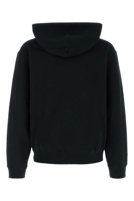 Black cotton sweatshirt JIL SANDER (J22GU0167J20128)