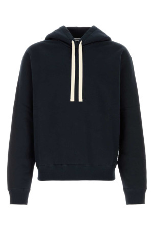 Midnight blue cotton sweatshirt JIL SANDER (J22GU0167J20128)