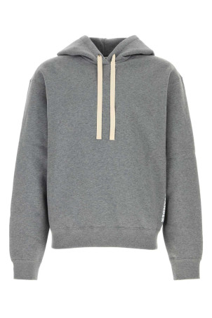 Grey cotton sweatshirt JIL SANDER (J22GU0167J20133)