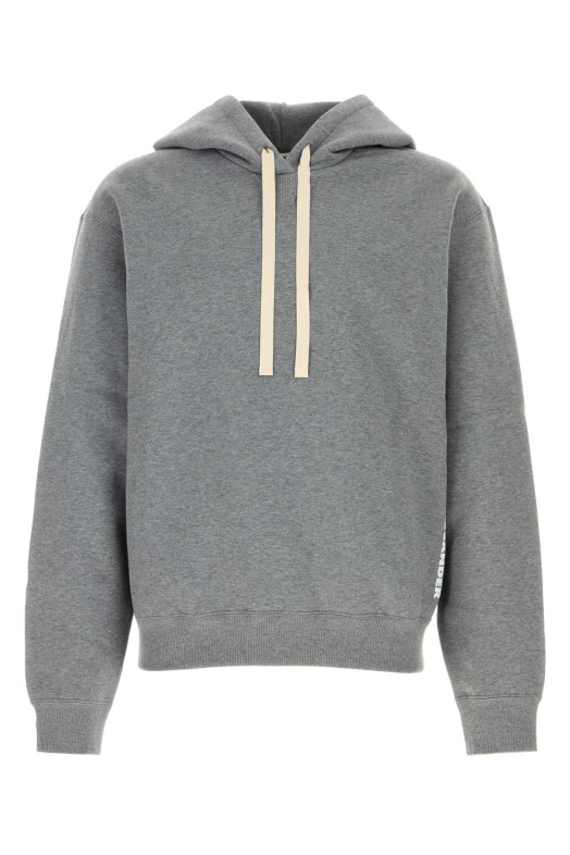 Grey cotton sweatshirt JIL SANDER (J22GU0167J20133)