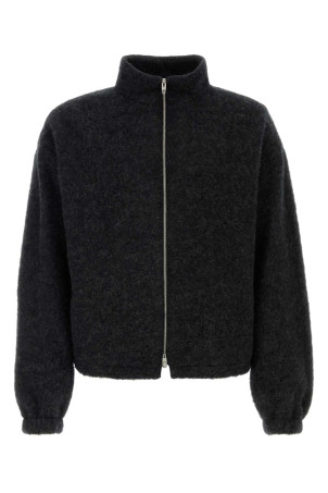Charcoal wool blend sweatshirt Beige JIL SANDER (J22HG0116J20379)