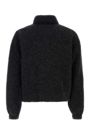 Charcoal wool blend sweatshirt Beige JIL SANDER (J22HG0116J20379)