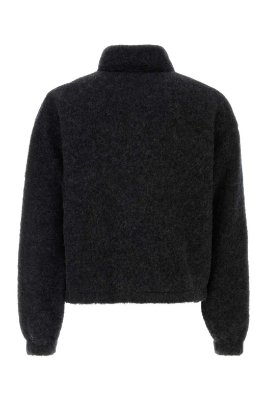 Charcoal wool blend sweatshirt Beige JIL SANDER (J22HG0116J20379)