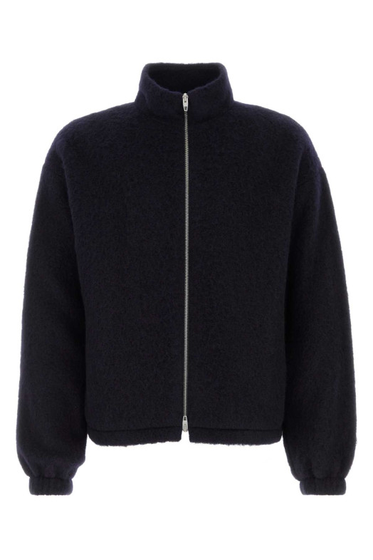 Midnight blue wool blend sweatshirt JIL SANDER (J22HG0116J20379)