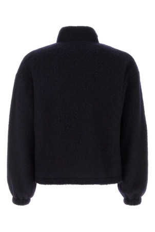 Midnight blue wool blend sweatshirt JIL SANDER (J22HG0116J20379)