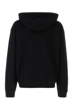 Black cotton sweatshirt JIL SANDER (J22HG0118J20128)