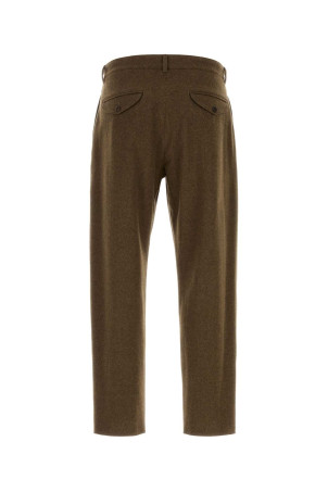 Brown felt pant JIL SANDER (J22KA0362J40182)