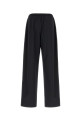 Black tech fabric wide-leg pant JIL SANDER (J22KA0366J74276)