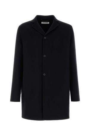 Пальто из кашемировой смеси цвета «полуночный синий» JIL SANDER (J22SW0132J35065)