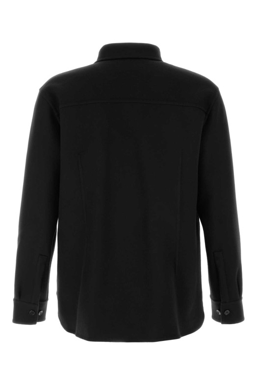 Black wool shirt JIL SANDER (J22SW0175J40035)