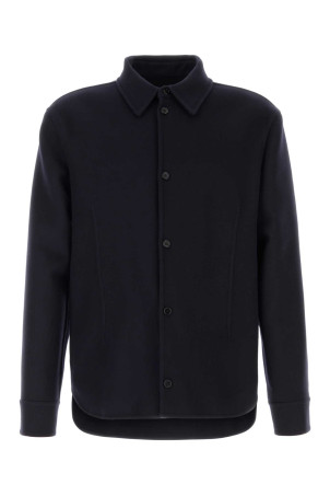 Midnight blue wool shirt JIL SANDER (J22SW0175J40035)