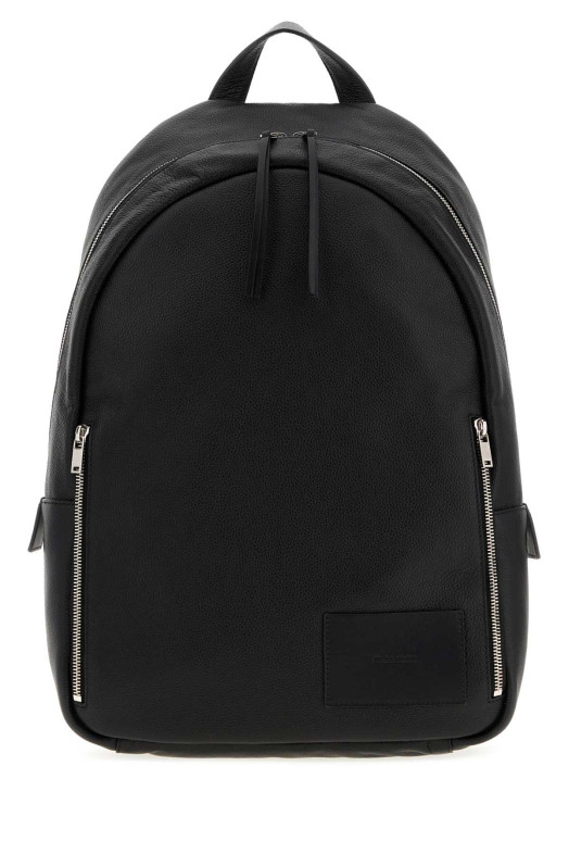 Black leather backpack JIL SANDER (J26WA0015P9303)