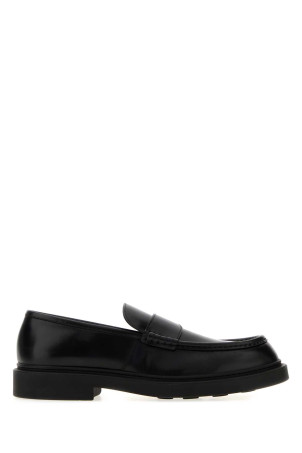 Black leather loafers JIL SANDER (J33WR0027P7690)