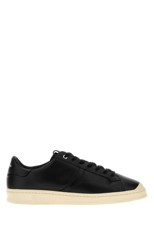 Black leather sneakers JIL SANDER (J33WS0055P7823)