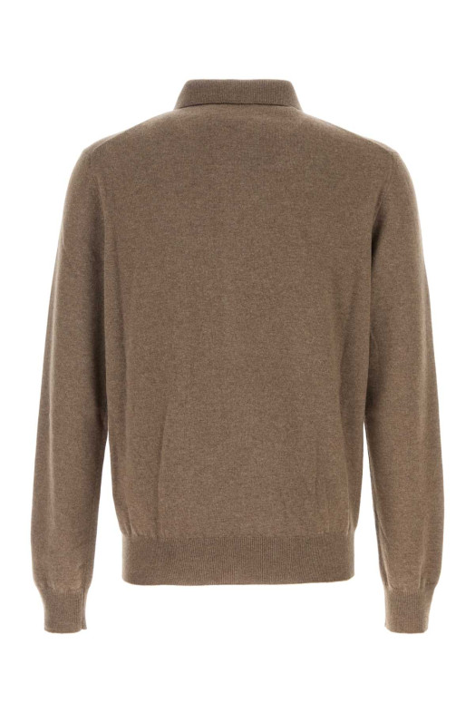 Mud wool polo shirt JIL SANDER (J61GL0003J14823)