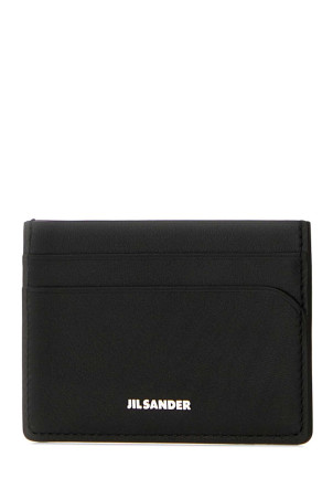 Black leather card holder JIL SANDER (J68VL0003P5458)