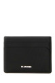 Black leather card holder JIL SANDER (J68VL0003P5458)