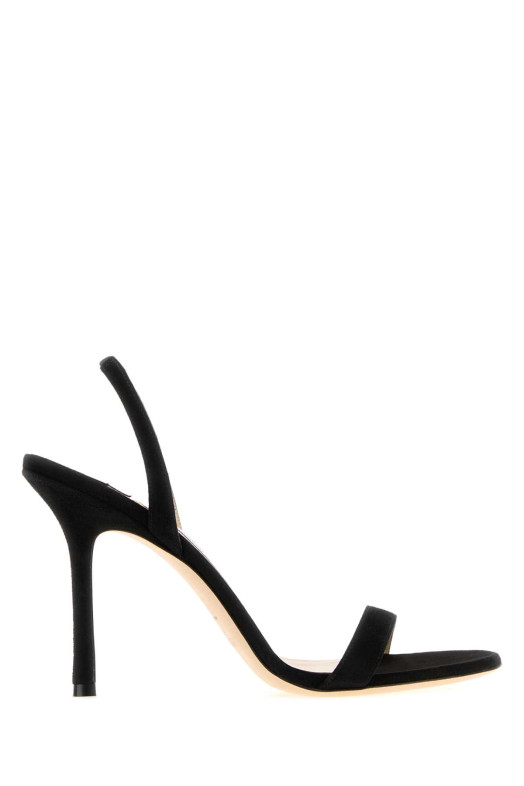 Black suede Jenn sandals Black JIMMY CHOO (JENN100SUE)