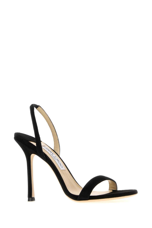 Black suede Jenn sandals Black JIMMY CHOO (JENN100SUE)
