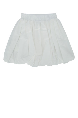 SKIRT POPELINE GESSO White FENDI KIDS (JFE207AEXZ)