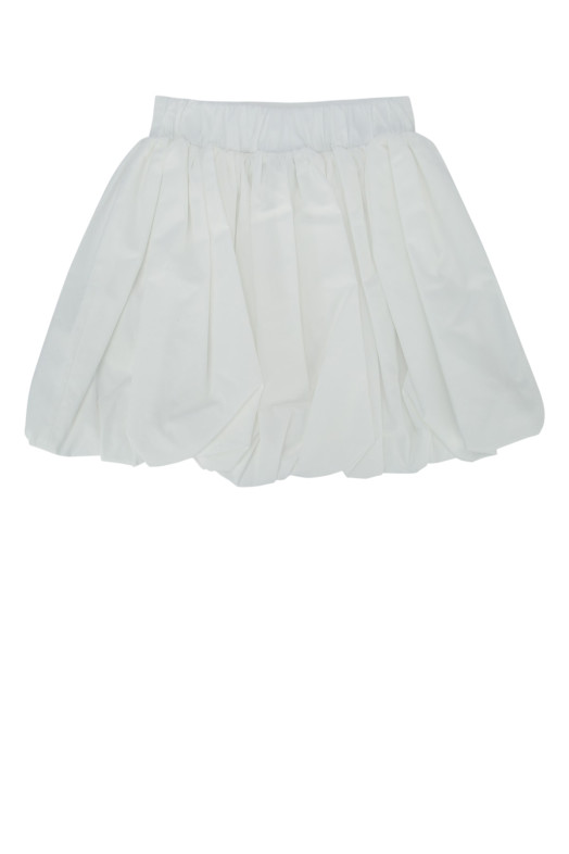 Спідниця з попліну «Gesso», біла, FENDI KIDS (JFE207AEXZ)