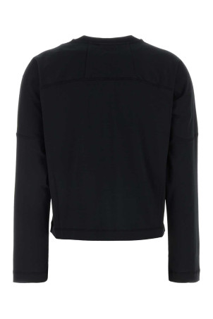 Midnight blue cotton t-shirt HERNO LAMINAR (JG00061DL52132)