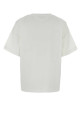 White cotton oversize t-shirt Black HERNO LAMINAR (JG00062DL52132)