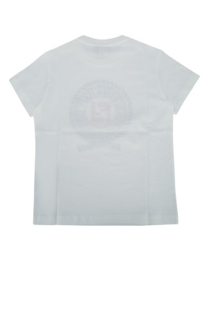 T-SHIRT JERSEY TINTO GESSO White FENDI KIDS (JMI5127AJ)