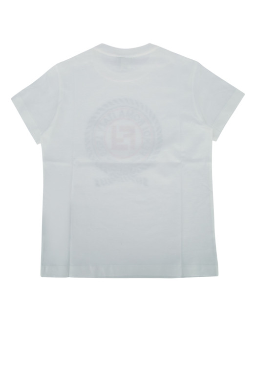 T-SHIRT JERSEY TINTO GESSO White FENDI KIDS (JMI5127AJ)