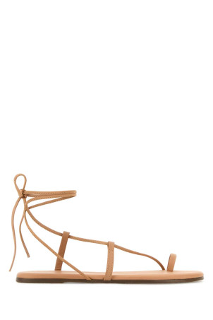 Skin pink leather Jo sandals TKEES (JO)